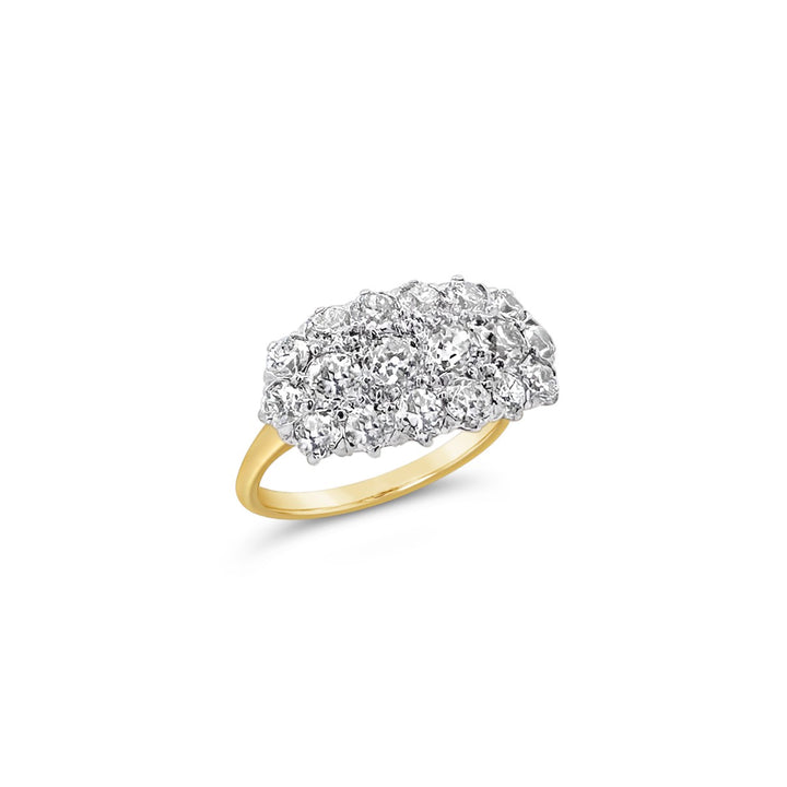 14K Yellow Gold 2.00 CTW Estate Diamond Ring